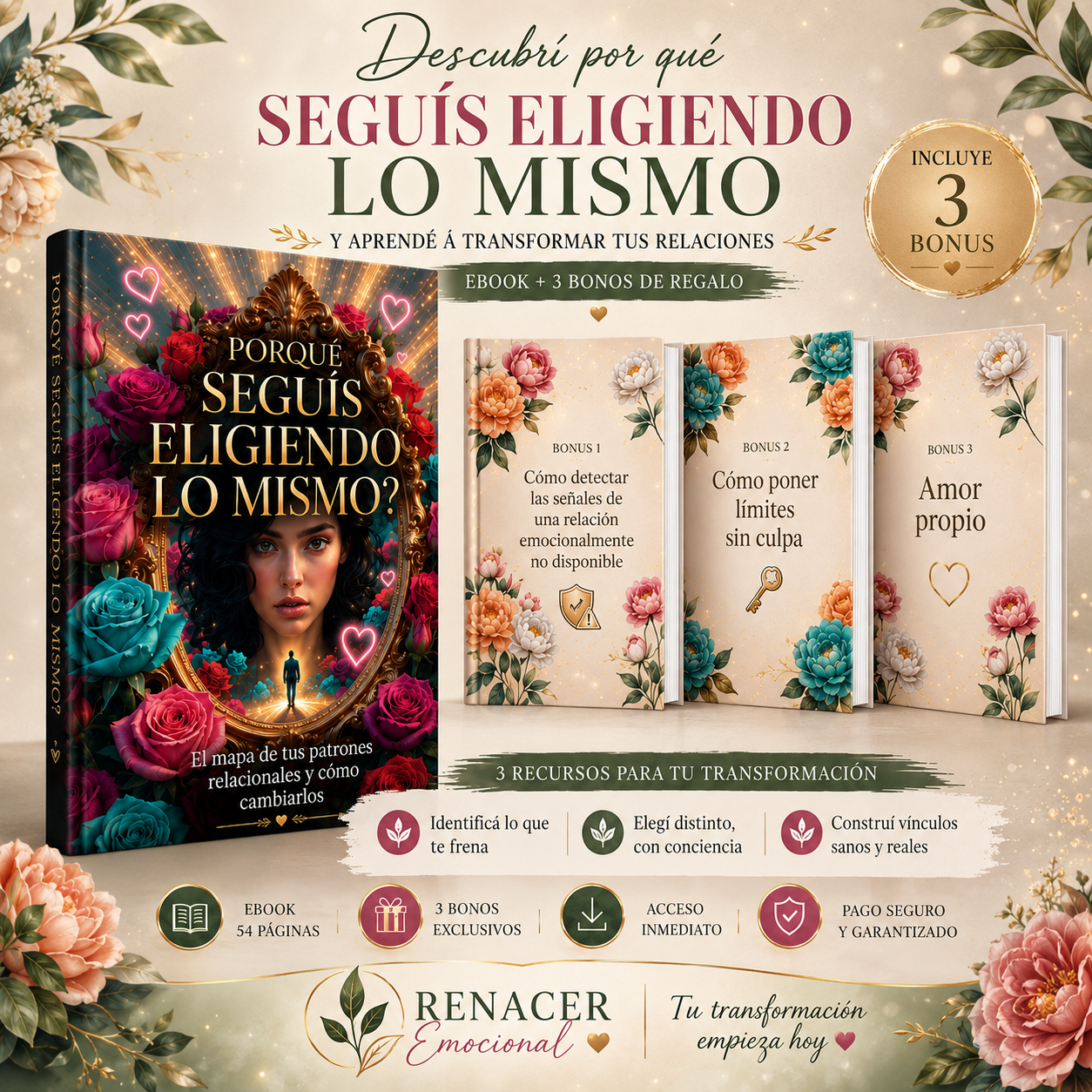 2*1 Porque seguís eligiendo lo mismo +3 Bonus de regalo